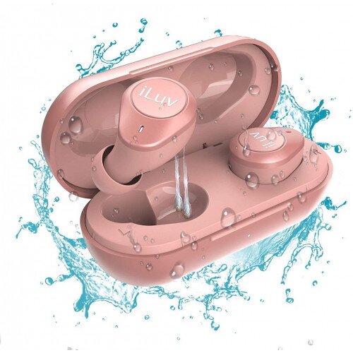 iLuv TrueBT Air V2.0 True Wireless Earbuds - Rose Gold