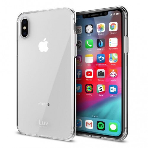 iLuv Vyneer Case for iPhone Xs Max - Clear