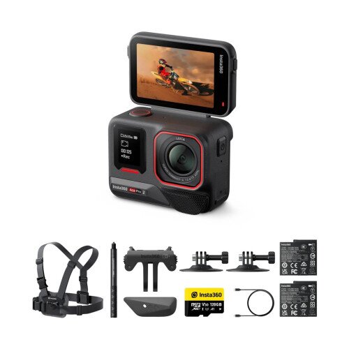 Insta360 Ace Pro 2 8K AI-Powered Action Camera - Winter Bundle - Dual Battery