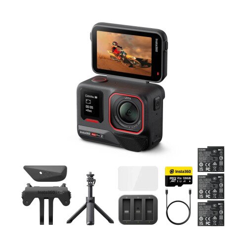 Insta360 Ace Pro 2 8K AI-Powered Action Camera - Creator Bundle - Dual Battery