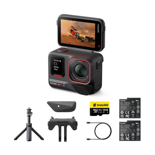 Insta360 Ace Pro 2 8K AI-Powered Action Camera - Get-Set Bundle - Dual Battery