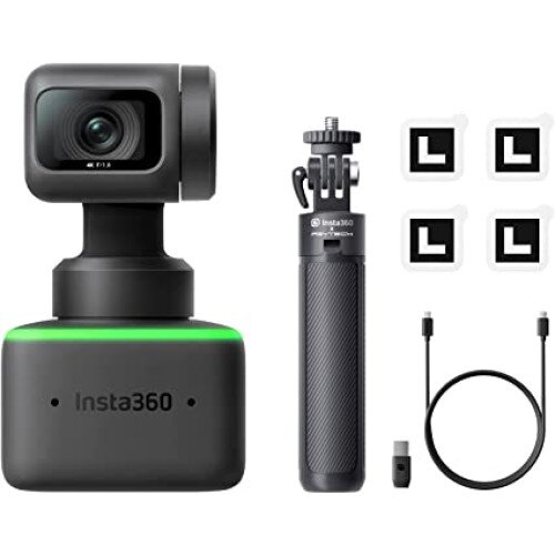 Insta360 Link AI Powered 4K Webcam - Tripod Kit