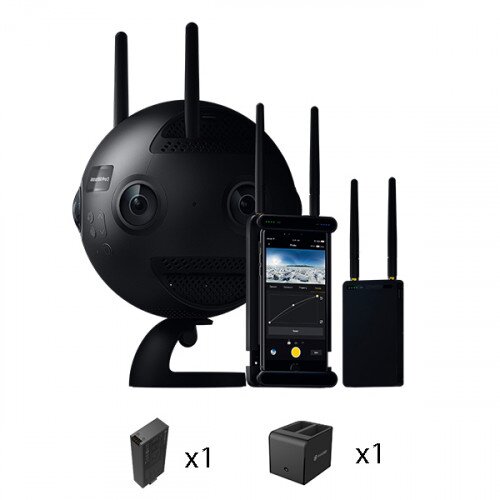 Insta360 Pro 2 Professional 8K 360 Camera - Battery Bundle