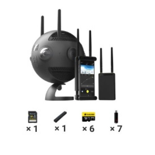 Insta360 Pro 2 Professional 8K 360 Camera - Memory Card Bundle