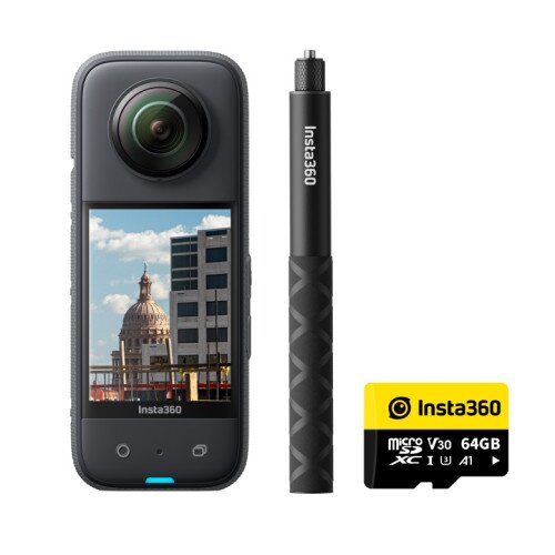 Insta360 X3 Waterproof 360 Action Camera - Construction Kit