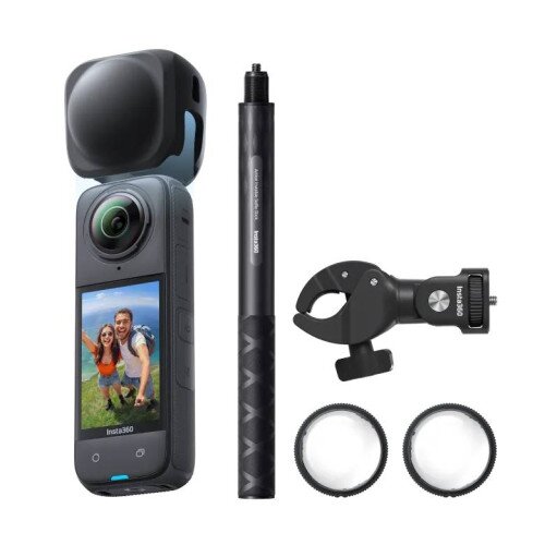 Insta360 X4 8K 360 Action Camera - Motorcycle Bundle Lite
