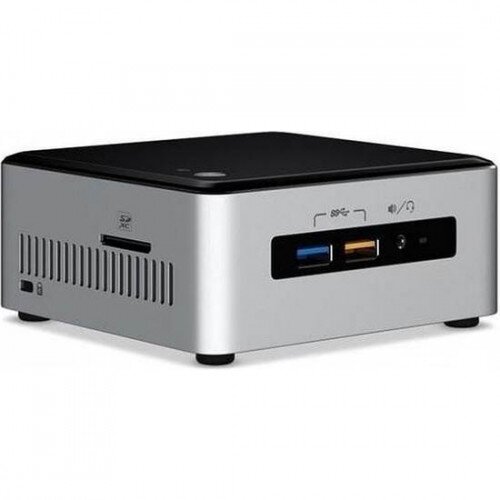 Intel NUC6I3SYH 2.3GHz i3-6100U BGA1356 UCFF Black,Silver