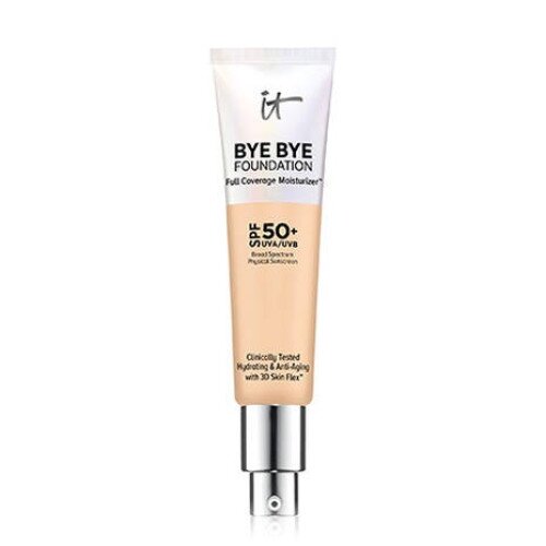 IT Cosmetics Bye Bye Foundation Full Coverage Moisturizer with SPF 50+ - Light Medium