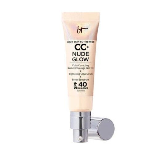 IT Cosmetics CC+ Nude Glow Lightweight Foundation + Glow Serum with SPF 40 - Fair