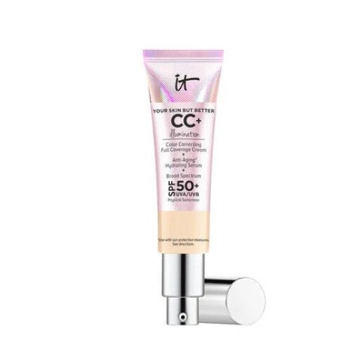 IT Cosmetics CC+ Cream Illumination Full-Coverage Foundation with SPF 50+ - Tan