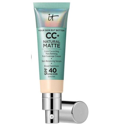 IT Cosmetics CC+ Cream Natural Matte Foundation with SPF 40 - Fair Beige
