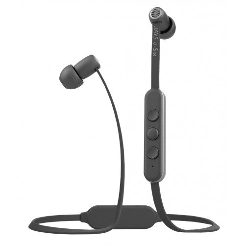 Jays a-Six Wireless Earphones - Gray on Silver