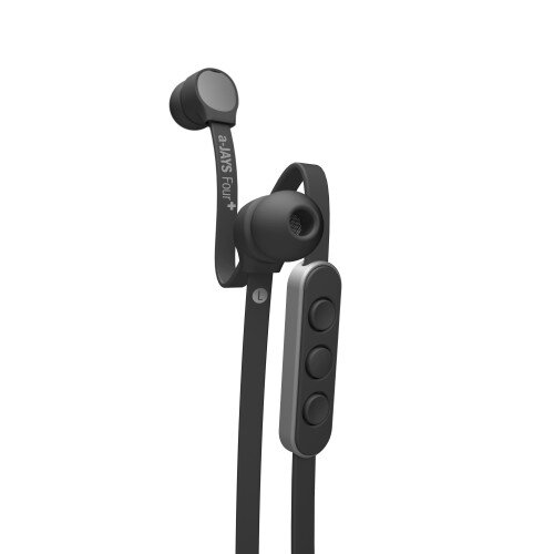 Jays a-Jays Four+ Earphones - Black on Silver - iOS