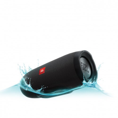 JBL Charge 3 Waterproof Portable Bluetooth Speaker - Black