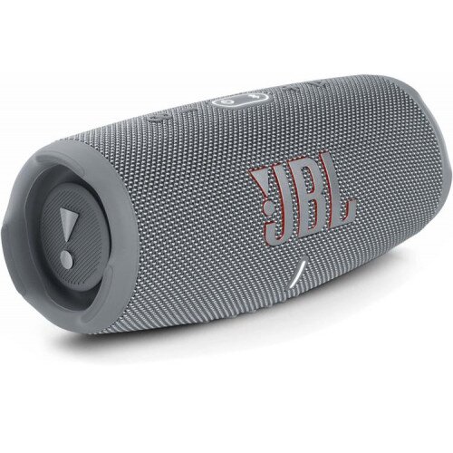 JBL CHARGE 5 Portable Waterproof Speaker with Powerbank - Gray