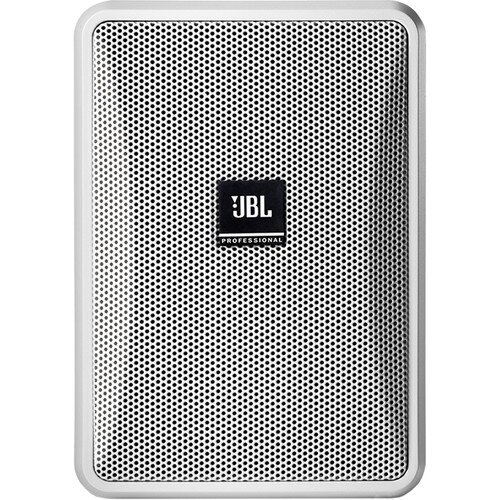 JBL Control 23-1L (Pair) Ultra-Compact 8-Ohm Indoor/Outdoor Background/Foreground Speaker - White