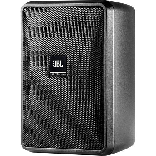 JBL Control 23-1L (Pair) Ultra-Compact 8-Ohm Indoor/Outdoor Background/Foreground Speaker - Black