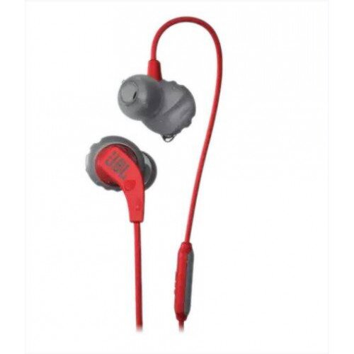JBL Endurance Run Sweatproof Wired Sports In-Ear Headphones - Red