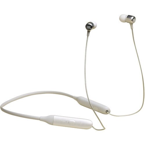 JBL LIVE 220BT Wireless In-Ear Neckband Headphones - White