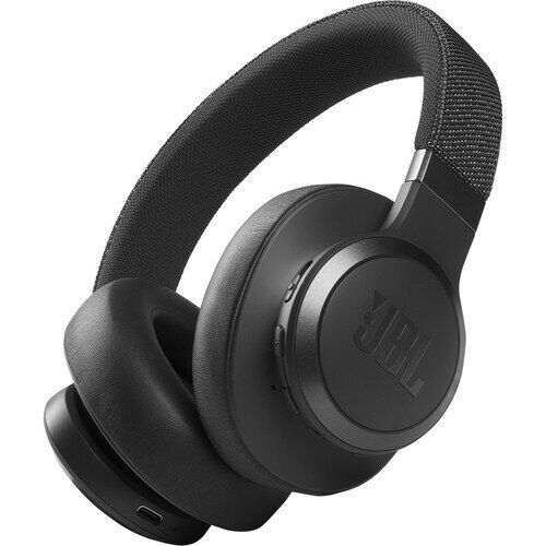 JBL Live 660NC Wireless Over-Ear NC Headphones - Black