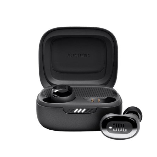 JBL Live Free 2 TWS True Wireless Noise Cancelling Earbuds - Black
