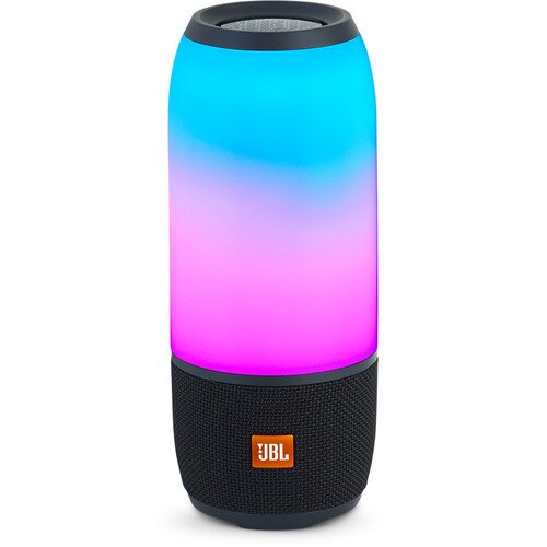 JBL Pulse 3 Portable Bluetooth Speaker - Black
