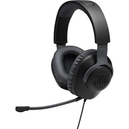 JBL Quantum 100 Over-Ear Wired Gaming Headset - Black