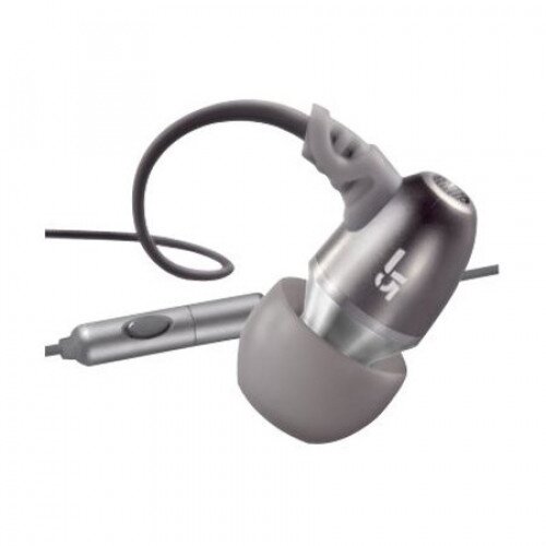 JLab Audio JBuds J5M Metal Earbuds with Mic - Silver