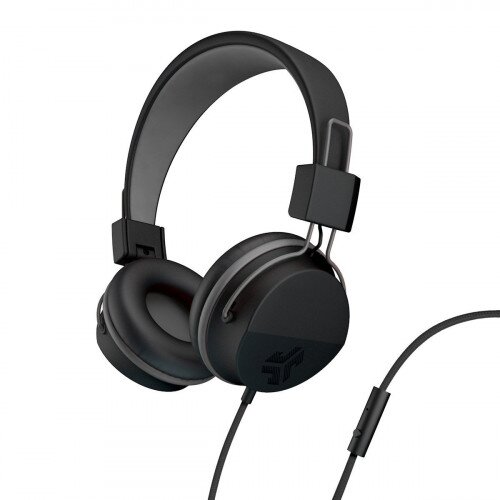 JLab Audio Neon On-Ear Wired Headphones - Black