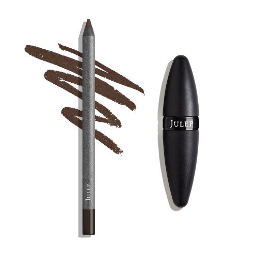 Julep Pencil Met Gel + Torpedo Sharpener (2pc) - Rich Brown
