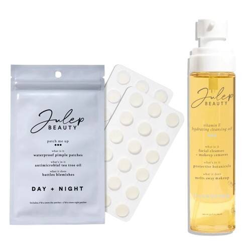 Julep Pimple Patches + Vitamin E Hydrating Cleansing Oil