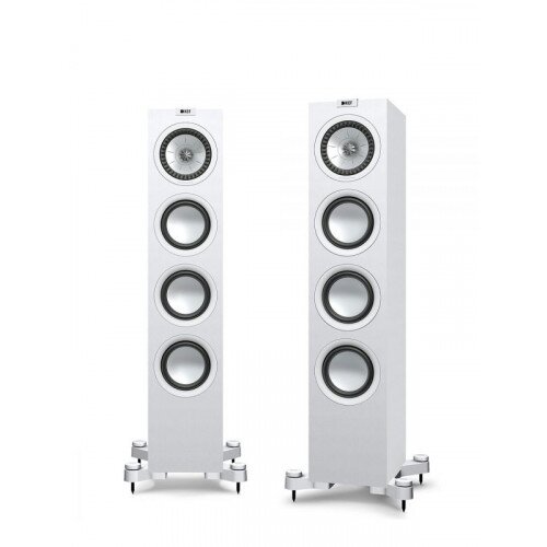 KEF Q550 Floorstanding Speaker Pair - Satin White