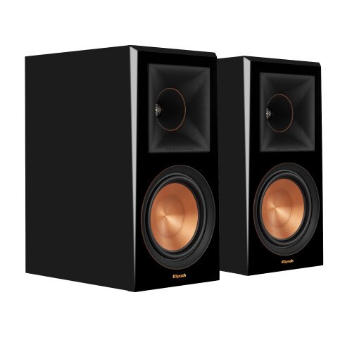 KEF RP-600M Bookshelf Speakers - Piano Black