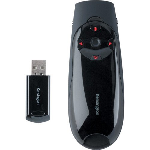 Kensington Expert Wireless Presenter With Laser Pointer & Cursor Control - Red