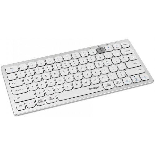Kensington Multi-Device Dual Wireless Compact Keyboard - White