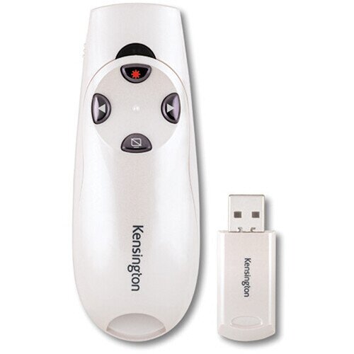 Kensington Presenter Expert Wireless with Red Laser - Pearl White