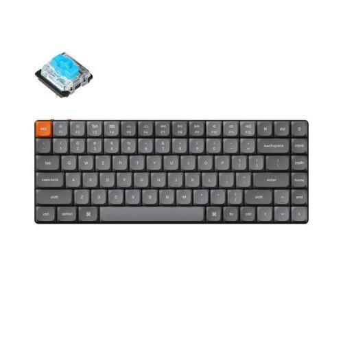 Keychron K3 Max QMK/VIA Wireless Custom Mechanical Keyboard - Blue Switch - RGB Backlight