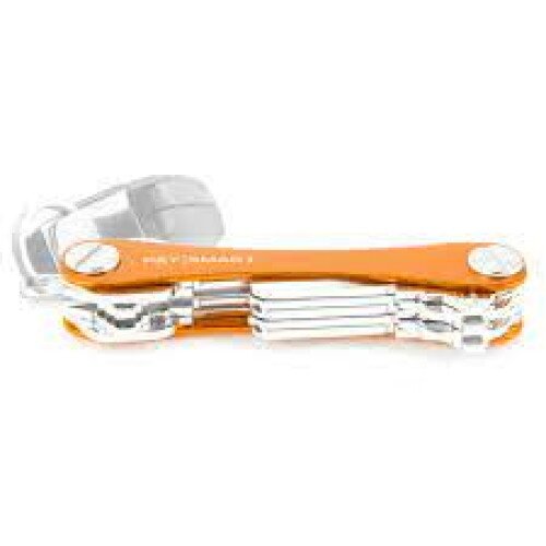 Keysmart Original Compact Key Organizer - Orange
