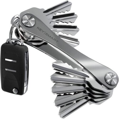 Keysmart Original Compact Key Organizer - Titanium
