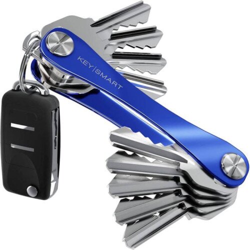Keysmart Original Compact Key Organizer - Blue