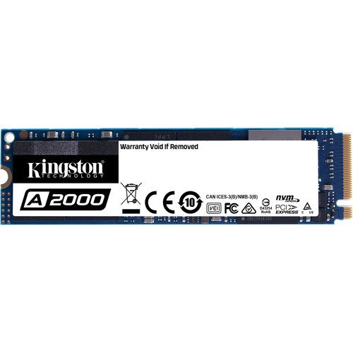 Kingston A2000 NVMe PCIe SSD - 250GB