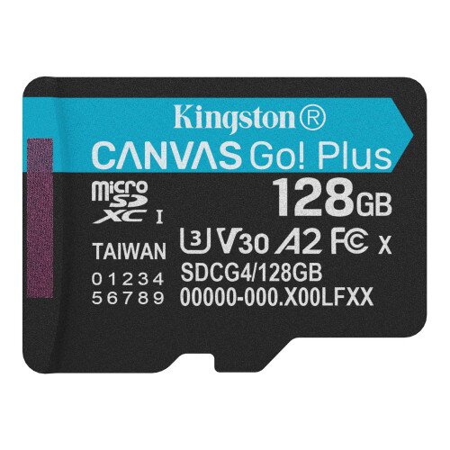 Kingston Canvas Go! Plus microSD Memory Card - 128GB