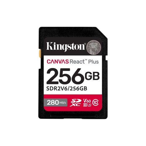 Kingston Canvas React Plus V60 SD Memory Card