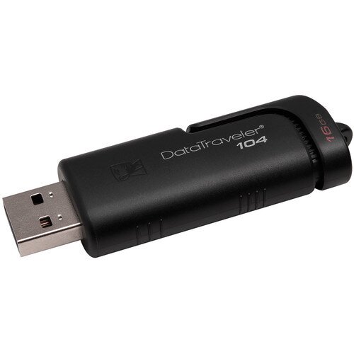 Kingston DataTraveler 104 USB 2.0 Flash Drive - 16GB