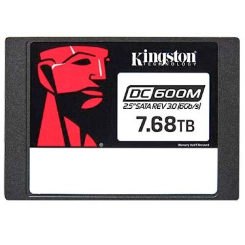 Kingston DC600M Series 2.5” SATA Enterprise SSD - 7.68TB