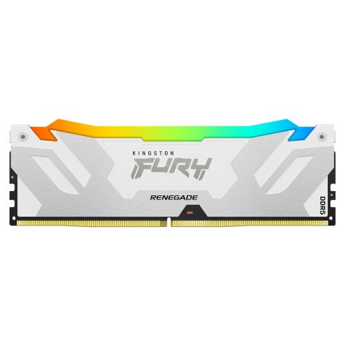 Kingston FURY Renegade DDR5 RGB Memory - 24GB - CUDIMM - 8800MT/s - Single Module - 24Gbit - White