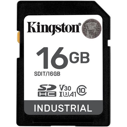 Kingston Industrial SD Memory Card - 16GB
