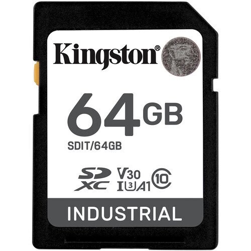 Kingston Industrial SD Memory Card - 64GB