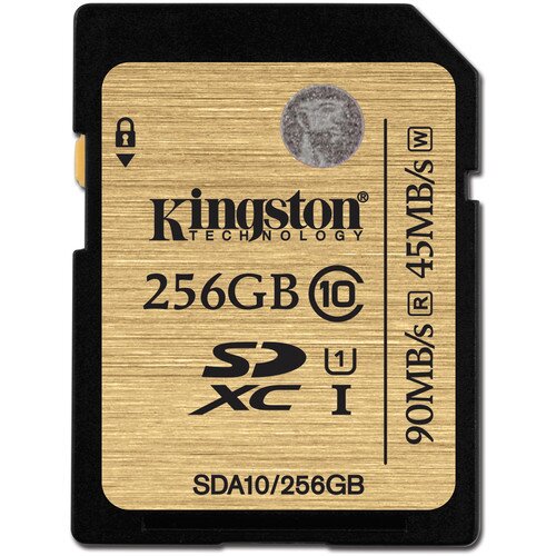 Kingston Class 10 UHS-I SDHC/SDXC - 256GB