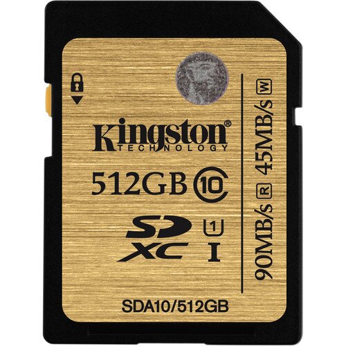 Kingston Class 10 UHS-I SDHC/SDXC - 512GB